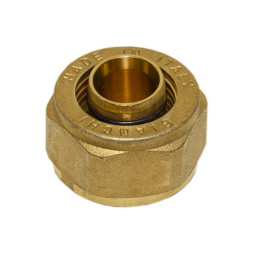 219E00050A Гайка з ніпелем Ø20 х 2,0 х 3/4&Prime; (м.п.) латунна BIANCHI F.LLI S.P.A.