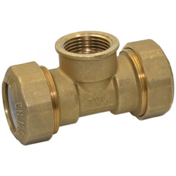 625 Тройник латунный Ø25 х 3/4″ В х 25 для ТЭ труб BIANCHI F.lli S.p.A.