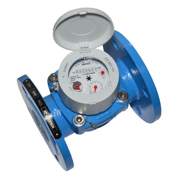 Счетчик воды фланцевый WDE-K50 DN 65 ХВ 0,1°С-50°С R 100 L=200 мм Qn= 63 м³/ч B METERS S.R.L