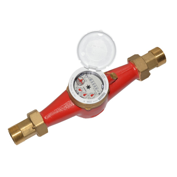 Счетчик воды GMDM-I Ø1 1/4″ ГВ 30°С-90°С L=260 мм Qn=10 м³/ч B METERS S.R.L.