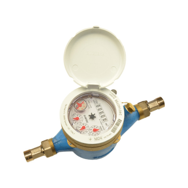 Счетчик воды GMDM-I Ø1/2″ ХВ 0°С-50°С L=165 мм Qn=2,5 м³/ч B METERS S.R.L.