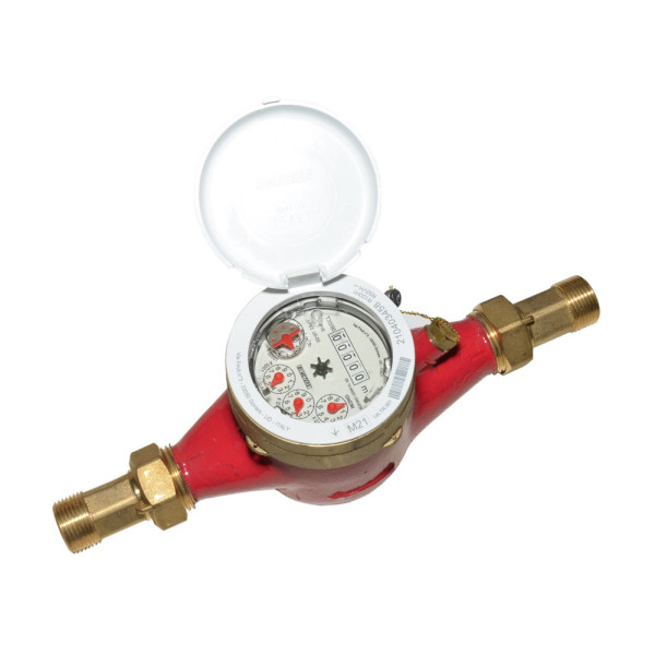 Счетчик воды GMDM-I Ø3/4″ ГВ 30°С-90°С L=190 мм Qn=4 м³/ч B METERS S.R.L.