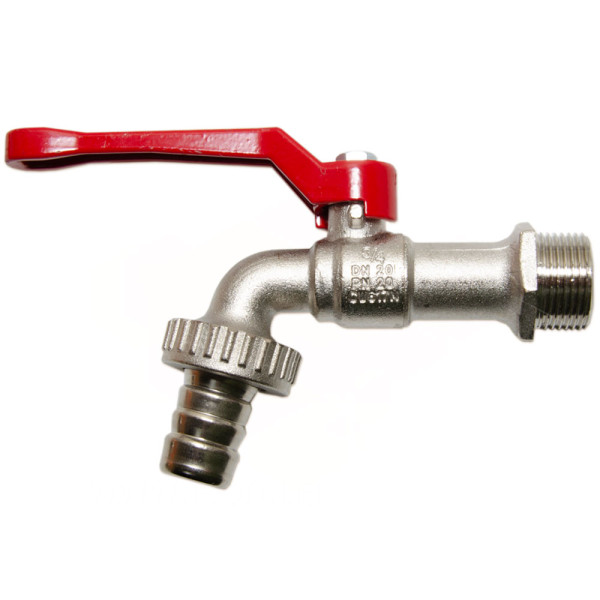 73000204R Кран поливочный шаровой ARNO Ø1/2″ алюминиевая ручка PN20 0/+95°C Idrosanitaria Bonomi