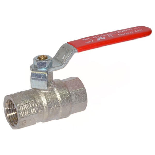 79510104 Кран шаровой усиленный MISSOURI Ø1/2″ ВВ PN40 –10°C/+95°C стальная ручка Idrosanitaria Bonomi