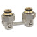 301153 Кран нижнего подключения стального радиатора Ø3/4” x 3/4” угловой Caleffi S.p.a.
