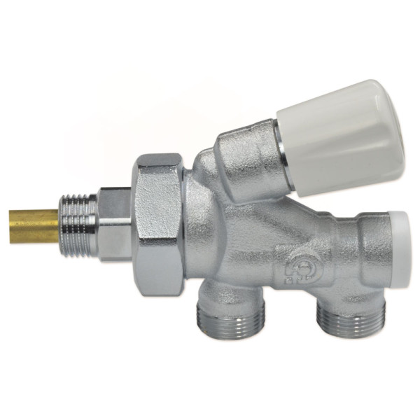 455500 Кран-термостат универсальный нижнего подключения Ø3/4″ x 23 p. x 1,5 Caleffi S.p.a