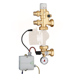 182525 Блок регулирования температуры (без насоса) 25÷55°C 10 bar Caleffi S.p.a.