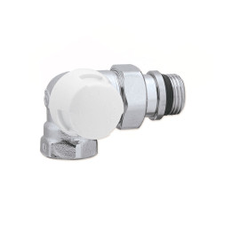 225422 Трехосный кран-термост для радиатора Ø1/2″ ЛЕВЫЙ 10 bar Caleffi S.p.a