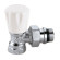 411402 Кран радиаторный Ø1/2” угловой 10 bar Caleffi S.p.a