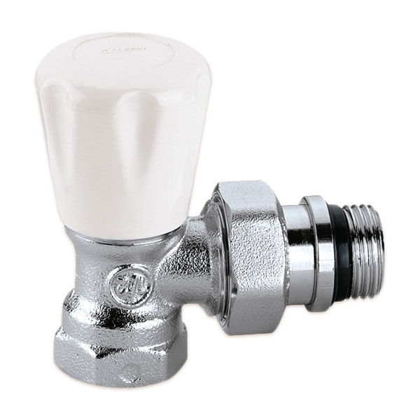 411402 Кран радиаторный Ø1/2” угловой 10 bar Caleffi S.p.a