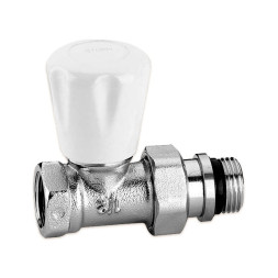 412402 Кран радиаторный Ø1/2″ прямой 10 bar Caleffi S.p.a