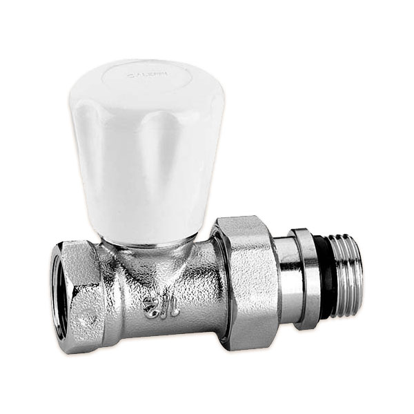 412402 Кран радиаторный Ø1/2″ прямой 10 bar Caleffi S.p.a