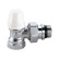 431402 Кран радиаторный отсекающий Ø1/2″ угловой 10 bar Caleffi S.p.a