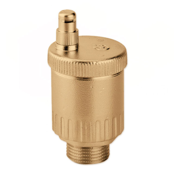 502050 Воздухоотводчик MINICAL® автоматический вертикальный Ø3/4″ Со 120°C 10 bar CALEFFI