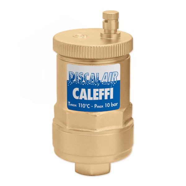 551004 Деаэратор с повышенной производительностью DISCAL® Ø1/2″ ВВ 0÷110°C 10 bar Caleffi S.p.a