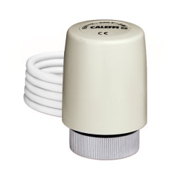 656112 Электротепловый привод 230 V 3 W с выключателем (нормально закрытый) Caleffi S.p.a