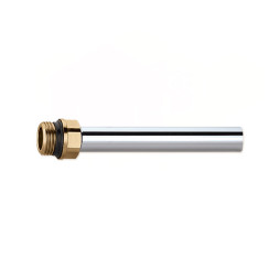 936415 Храмированная трубка радиатора Ø1/2″ х Ø15 L=100 мм Caleffi S.p.a