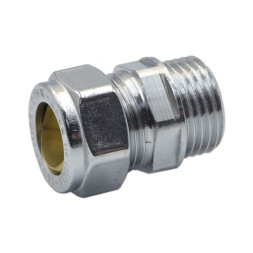 8106103 Переходник (ХРОМ) зажимной Ø15 x 1/2″ С COMISA