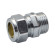 8106103 Переходник (ХРОМ) зажимной Ø15 x 1/2″ С COMISA