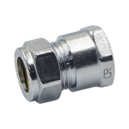 8106105 Переходник (ХРОМ) зажимной Ø15 х 1/2″ В COMISA