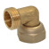 7718361 Колено латуннее с накидной гайкой Ø1/2″ С х Ø3/4″ НГ Comisa S.p.A.