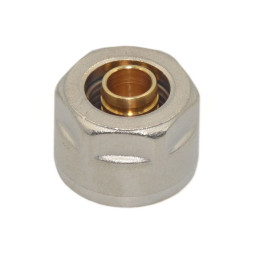 330080N051622A Гайка с ниппелем Ø16 х 2,2 х 3/4″ никель (ПЭ) GENERAL FITTINGS