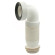 1024ELBOW1.NI Гофра угловая для унитаза GO-MAGIC LUX L=290÷590 мм (растяжение) GoPlast S.r.l.