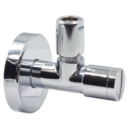 L143481 Кран з фільтром LINEA вентильний для сантехприладів Ø1/2&Prime; х 3/8&Prime; VA Albertoni srl