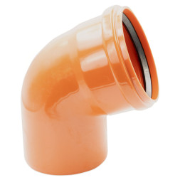 205010012567 KGB ЗК Колено D125 67* PVC-U MARTONI SpA