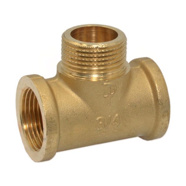 F139R002 Тройник латунный Ø3/4″ В-С-В FP Pattaroni S.r.l.