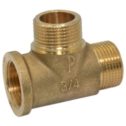 F143R001 Трійник латунний Ø1/2&Prime; В-З-З FP Pattaroni S.r.l.