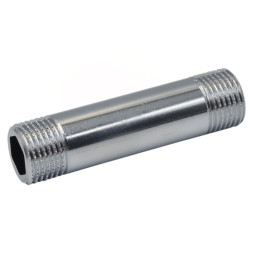 F205CR005 Длинный ниппель (хром) Ø1/2″ x 80 мм (шестигранник) FP Pattaroni S.r.l.