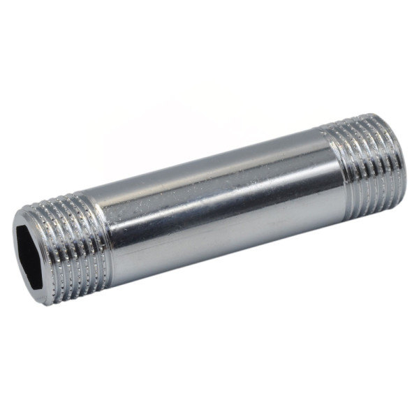 F205CR005 Длинный ниппель (хром) Ø1/2″ x 80 мм (шестигранник) FP Pattaroni S.r.l.