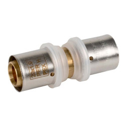 VS0170005 PEXAL BRASS Муфта (прес) Ø16 (2,25) Valsir S.p.A.