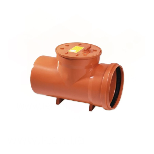 1553091 Обратный клапан (наружная канализация) Ø315 PVC (Ral 8023) REDI s.p.a.