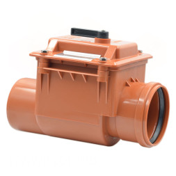 1552091 Обратный клапан (наружная канализация) Ø200 PVC (Ral 8023) REDI s.p.a.