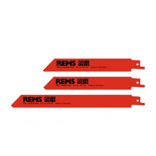561104 Холст 150 мм HSS-Bi (металл, нержавеющая сталь ≥ 1,5 мм) REMS GmbH & Co KG