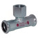 389102108 Тройник стальной Ø108 х 1/2″В х 108 оцинкованный (отопление) STEELPRES® RM