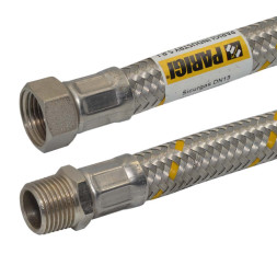 S11S42S40600 Sicurgas® T DN13 Шланг газовый 1/2″ х 1/2″ 0,6 м 0/+50°C PN10 PARIGI