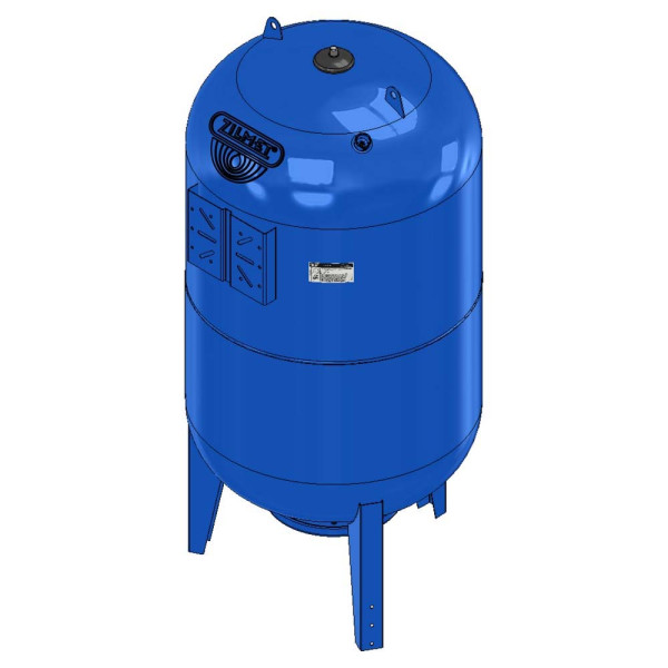 1100050016 Расширительный бак 16 бар ULTRA-PRO 500 л 1 1/2″G вертикальный Ø750 мм H=1560 мм –10+99°C Zilmet S.p.A.