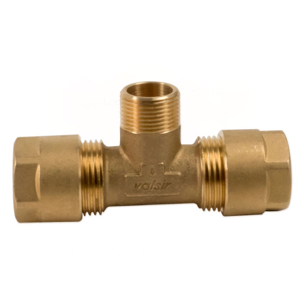 VS0101217 PEXAL TWIST Тройник Ø26 (3,0) х 3/4″ Из х Ø26 (3,0) Valsir S.p.A.