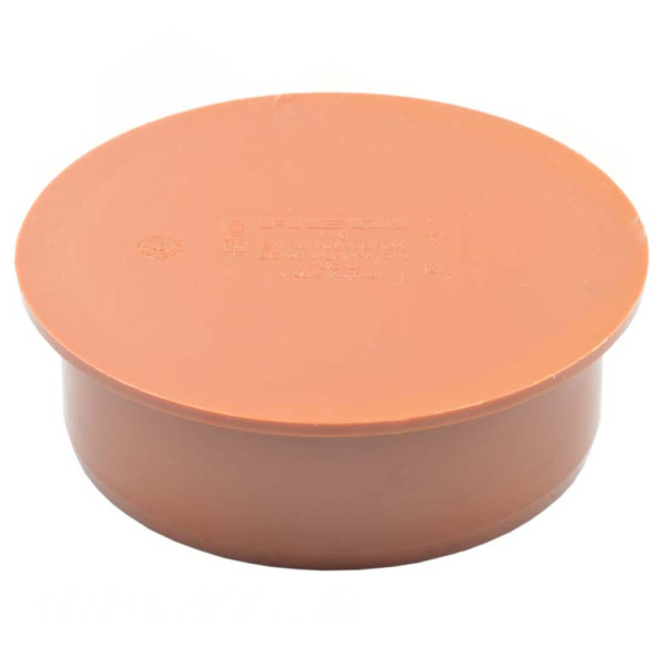 066200E Заглушка (наружная канализация) Ø200 PVC (Ral 8023) REDI s.p.a.