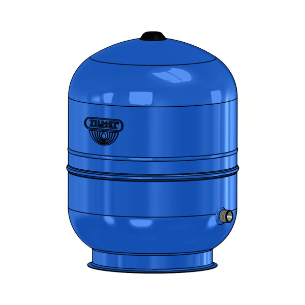 11A0008000 Бак расширительный HYDRO-PRO 80 л 1″G Ø450 H=608 мм 10 bar –10+99°C Zilmet S.p.A.
