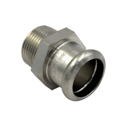 187114042 Переходник нержавеющий Ø42 х 1 1/4″ С INOXPRES® RM