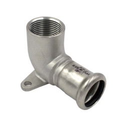 185102015 Настенное колено нержавеющее Ø15 x 1/2″ ВР INOXPRES® RM