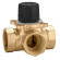 610500 Клапан секторный 3-ходовой смесительный Ø3/4″ Pn=10 бар Kv=6,3 м³/ч Caleffi S.p.a.
