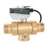 638093 Кран кульовий 3-ходовий з сервоприводом Ø2&Prime; L-подібний 230 V Kv=50 m³/h Caleffi S.p.a