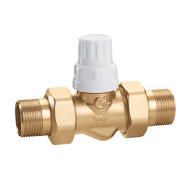 676040 Вентиль зоновый двухходовой под термоголовку Ø1/2″ 10 bar 0÷95 °C Caleffi S.p.a