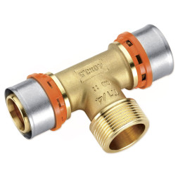 4033401040 Тройник с наружной резьбой (пресс) Ø40 х 1 1/4″ Из х 40 Idrosanitaria Bonomi S.p.a.