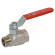76050104R Кран шаровой TAMIGI Ø1/2″ ВЗ PN40 –10°C/+120°C стальная ручка Idrosanitaria Bonomi